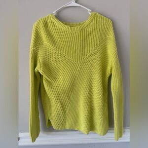 Rachel Zoe Yellow Green Neon‎ Sweater Women’s Small